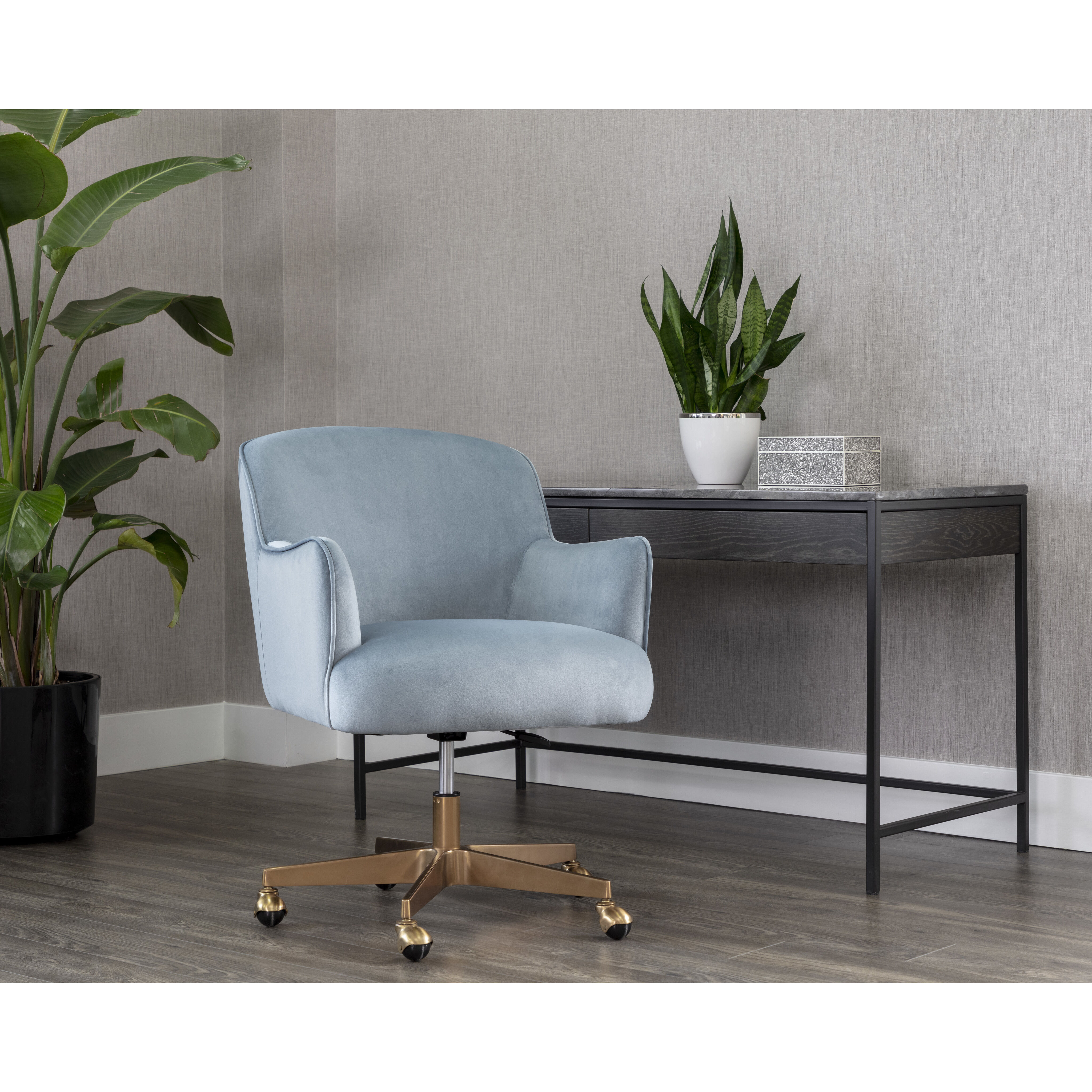 Karina Cornflower Blue Sky Office Chair